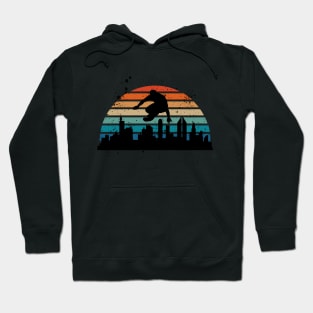 Vintage Retro Parkour and Freerunning Hoodie